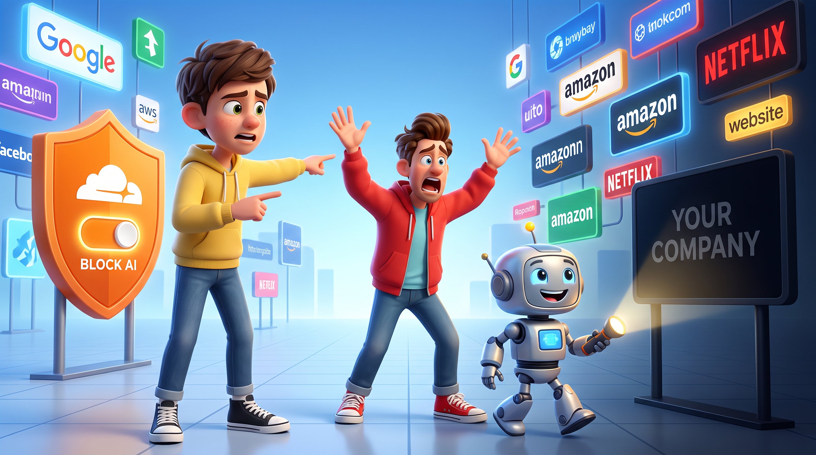 Is Your Company Invisible to AI? How a Default Setting Can Cost You Millions in Lost Traffic